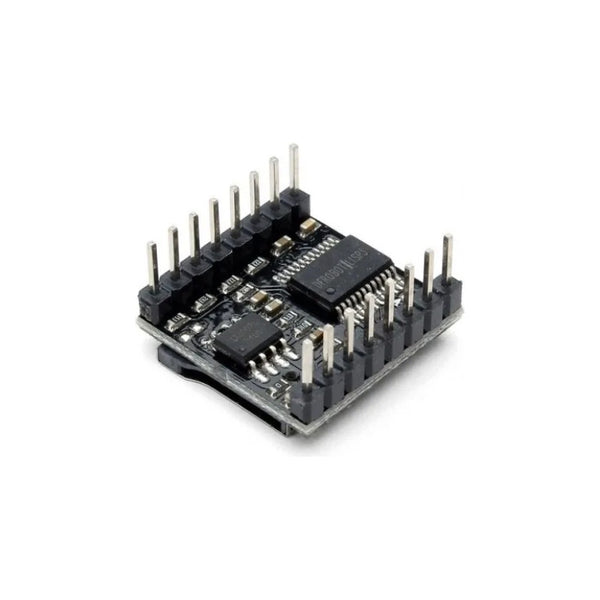Módulo Reproductor Audio Digital Mp3 Serial Slot Sd [ Max ] Plateado