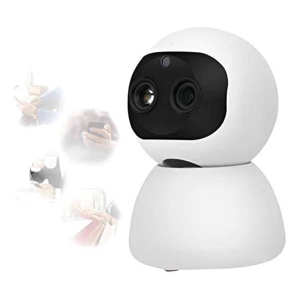1080p Hd Wifi Cámara, Cctv De Visión Wifi Blanco