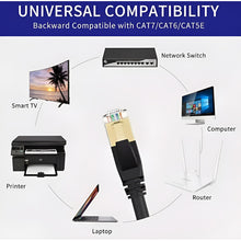 Cargar imagen en el visor de la galería, Cable Plano Categoría 8 Cat8 Rj45 Utp Ethernet 1.5m 40g
