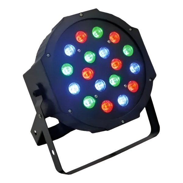 Foco De 18 Luces Led Color Para Fiesta