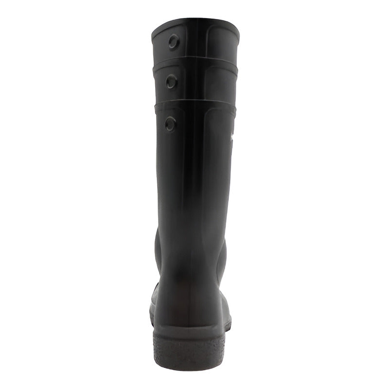 Bota Dunlop Alta Antideslizante Negra Negro - 41 Cl