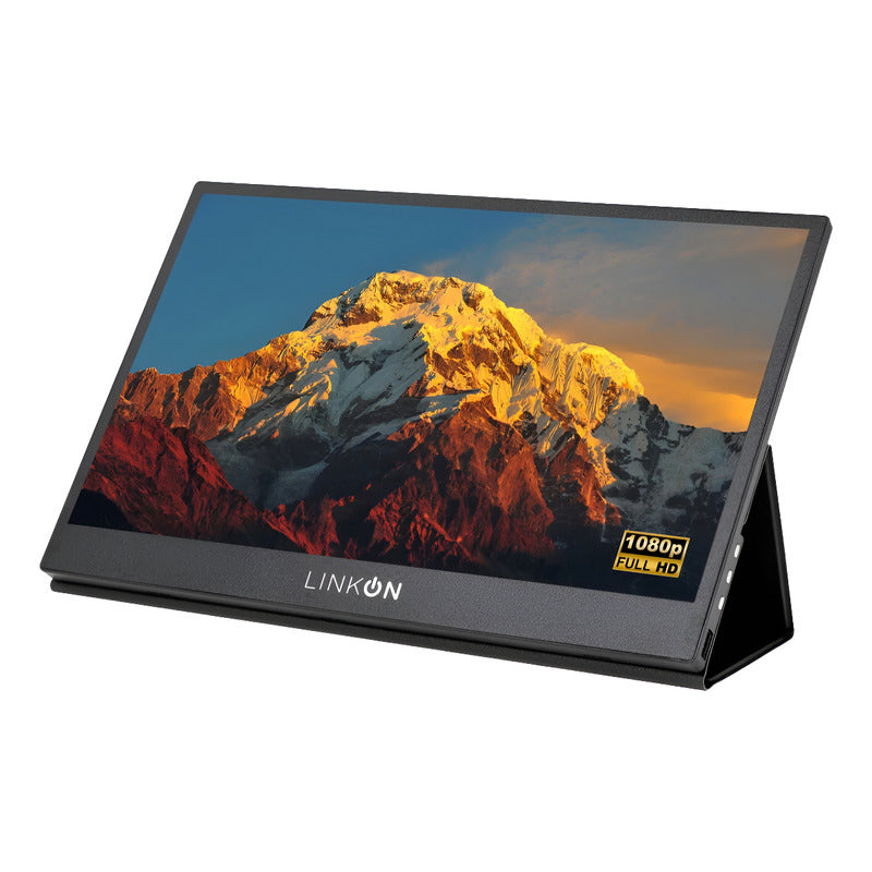 Monitor Portatil Full Hd 15.6 Multiples Conexiones Negro Negro