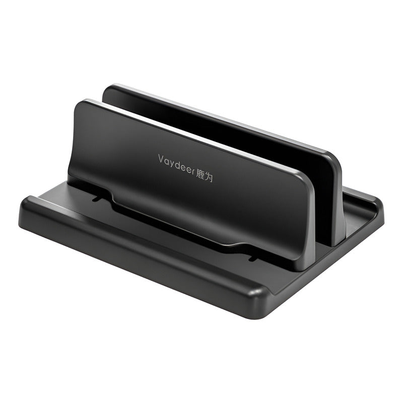 Soporte Vertical De Plástico Para Computadora Portátil, Sopo Negro