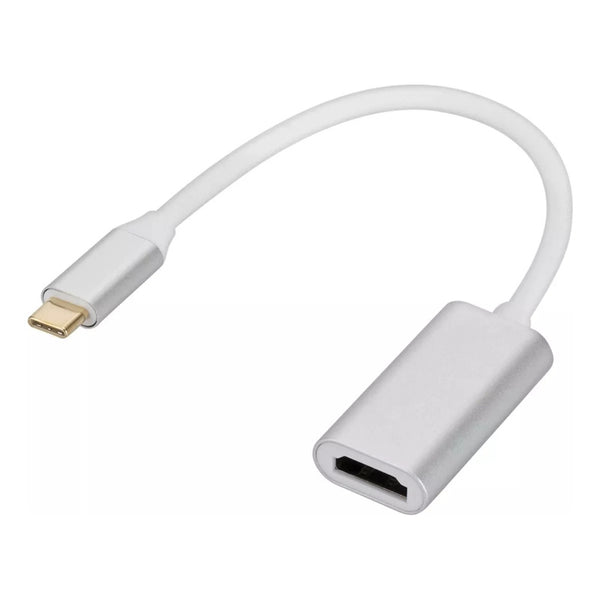 Adaptador Usb 3.1 Tipo C A Hdmi Compatible Blanco