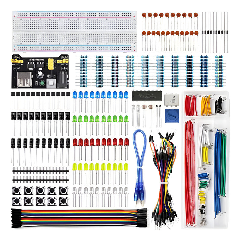Kit Componentes Electronicos One R3 Para Arduino Raspber