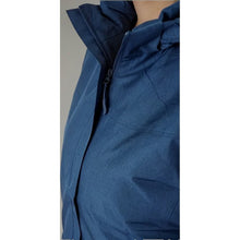 Cargar imagen en el visor de la galería, Chaqueta Mujer Parka Forro Piel Azul (ml) Azul Acero L Azul
