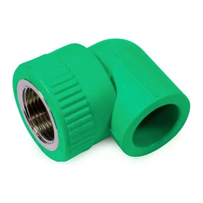 Pack 10 Codo 20x1/2 Hi Ppr Polifusion Verde