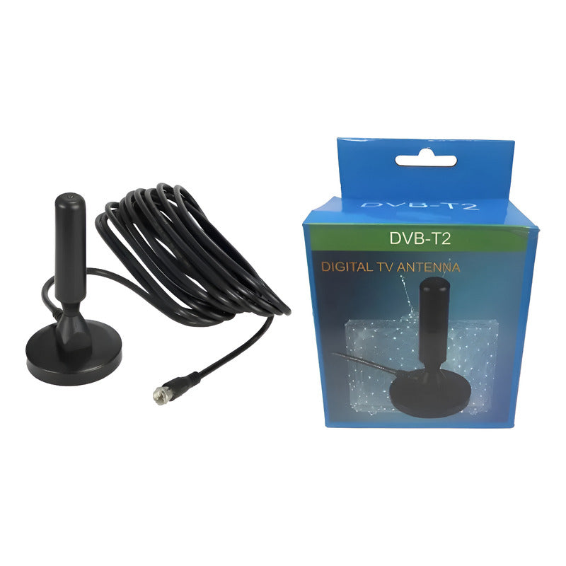 Antena Digital Dvb-t2 Television Smart Digital Plasma Lcd Negro