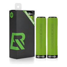 Cargar imagen en el visor de la galería, Puños Rockbros Con Lock Bicicleta Mtb Bmx Grips Empuñadura Verde
