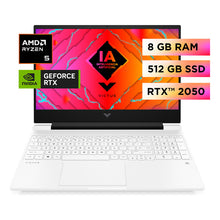 Cargar imagen en el visor de la galería, Notebook Hp Victus 15-fb2028la Amd Ryzen 5 8gb Ram Nvidia Geforce Rtx 2050 512gb Ssd 15.6  (nuevo Con Caja Abierta)
