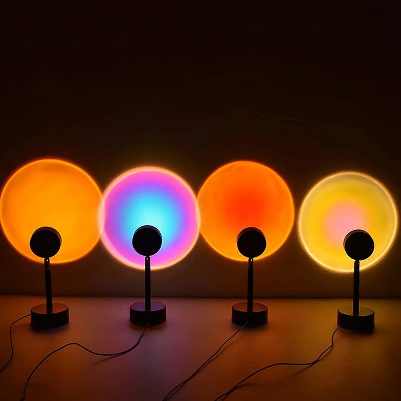 Lámpara De Proyección Sunset Fotografía Luz Ambiente Punkzz