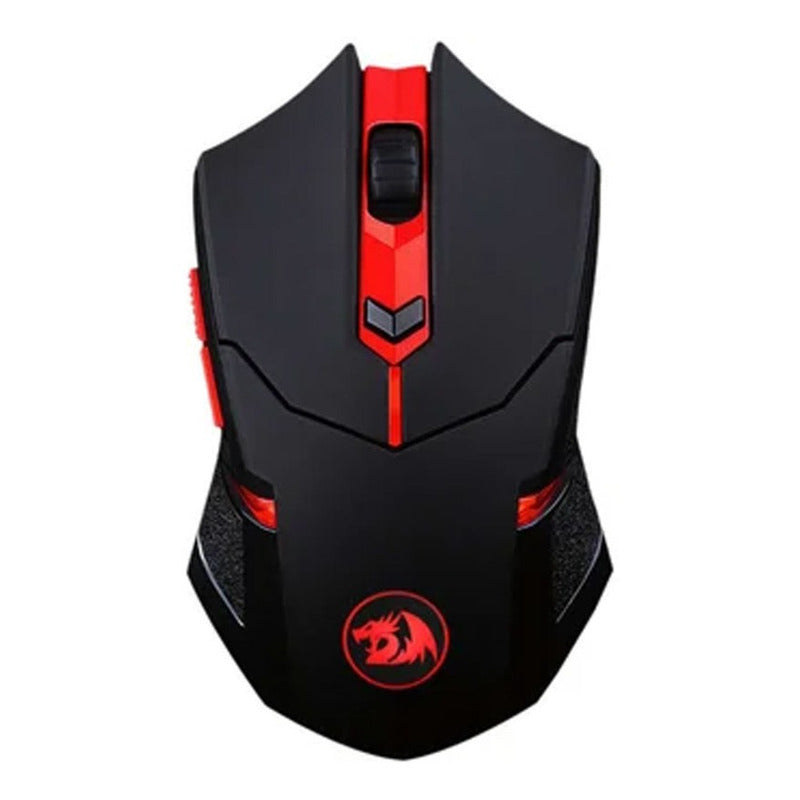 Kit Redragon Padmouse/ratón Inalambrico M601wl-ba Negro Y Rojo