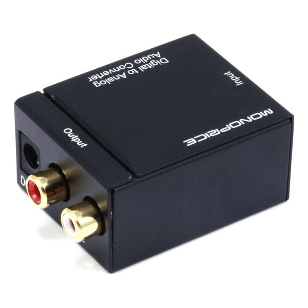 Convertidor Audio Digital A Analógico Coaxial Óptico A Rca