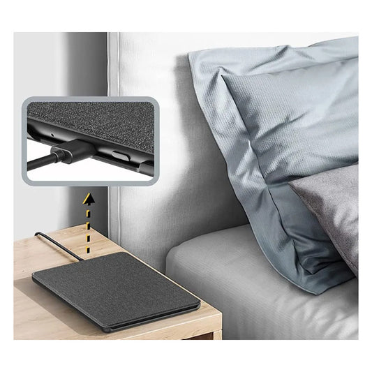 Funda Con Tapa Para Kindle 6 Básico 10a/11a Gen Resistente Negro