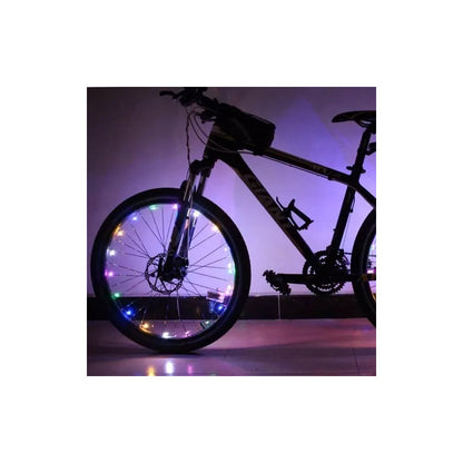 Luz Led Para Señalización Nocturna De Ruedas De Bicicleta Colores