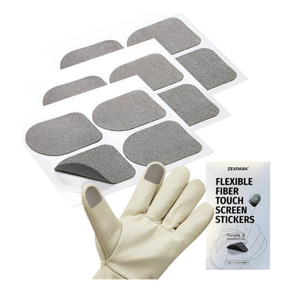 Pegatinas De Guantes Para Pantallas Táctiles 12 Pzs