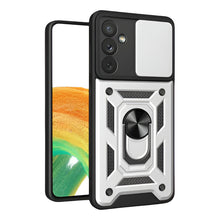 Cargar imagen en el visor de la galería, Carcasa Para Samsung Antishock Anillo Blindada Plateado A54 5g
