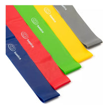 Cargar imagen en el visor de la galería, Set De 5 Bandas Elásticas Circulares Resistencias

