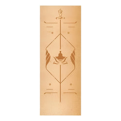 Esterilla De Yoga Corcho Y Látex Natural 5,5 Mm Beige
