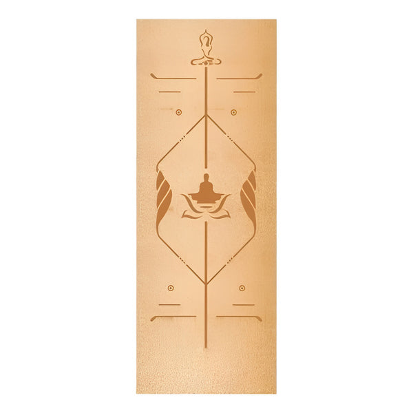 Esterilla De Yoga Corcho Y Látex Natural 5,5 Mm Beige