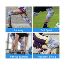 Cargar imagen en el visor de la galería, Rodillera Con Almohadillas Gel Compresion Para Rótula Diiko Gris M
