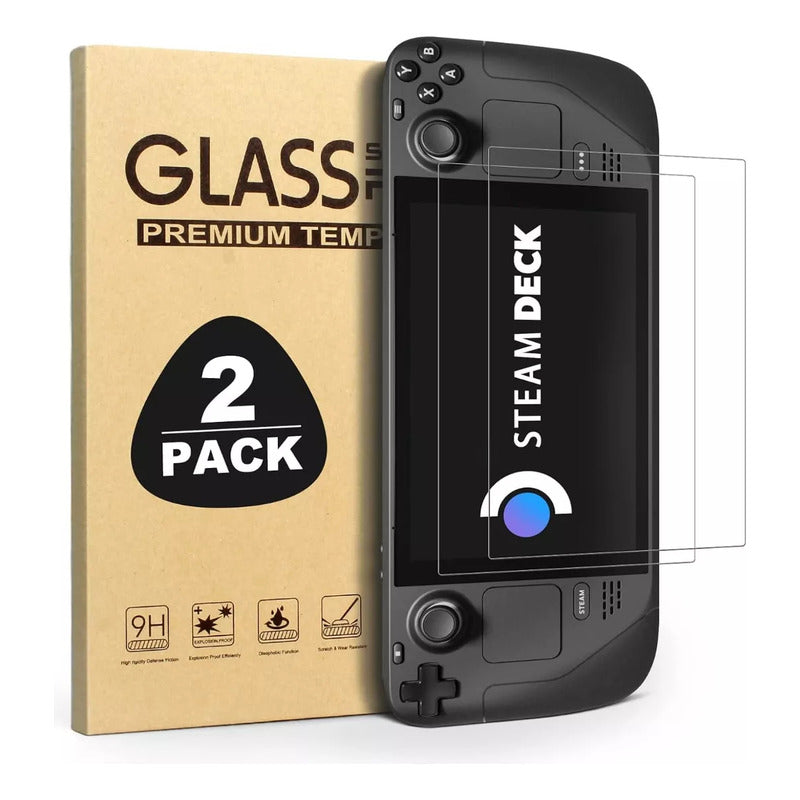 Protector De Pantalla Vidrio Templado Para Steam Deck 2 Uds