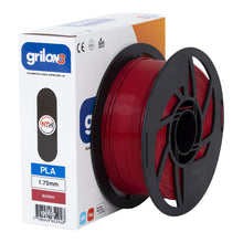 Cargar imagen en el visor de la galería, Filamento Pla Grilon3 1.75mm 1kg Impresora 3d - 3dpt Bordo Bordó
