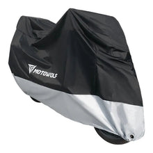 Cargar imagen en el visor de la galería, Cobertor De Moto Universal Motowolf 0802 - 4xl Negro/plata
