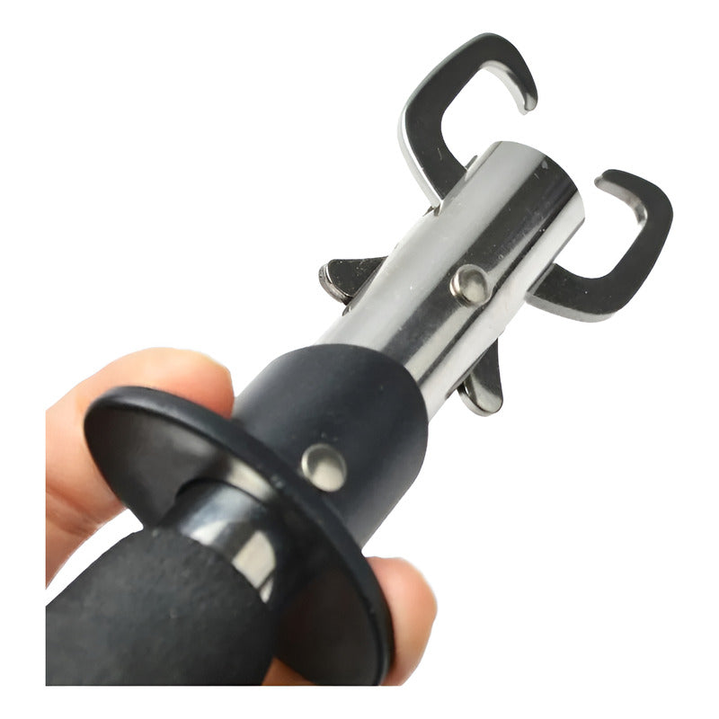 Alicate Pesca Acero Inoxidable Quita Anzuelo Señuelo Argolla Negro