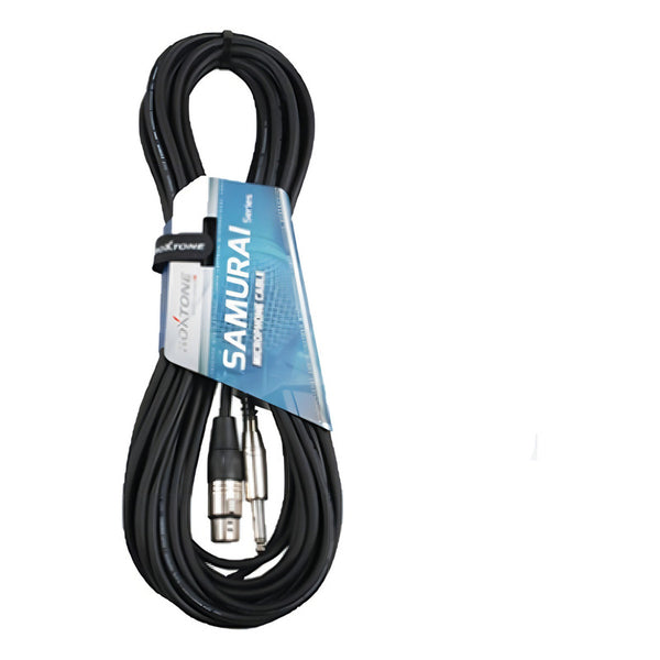 Cable Canon Xlr Hembra A Plug 6.3 Estéreo Roxtone 3mt