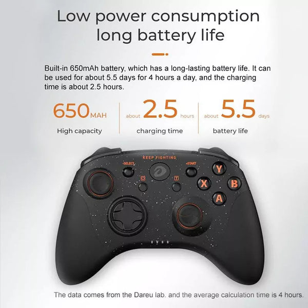 Gamepad Inalámbrico Bluetooth Dareu H101 Teléfono Android
