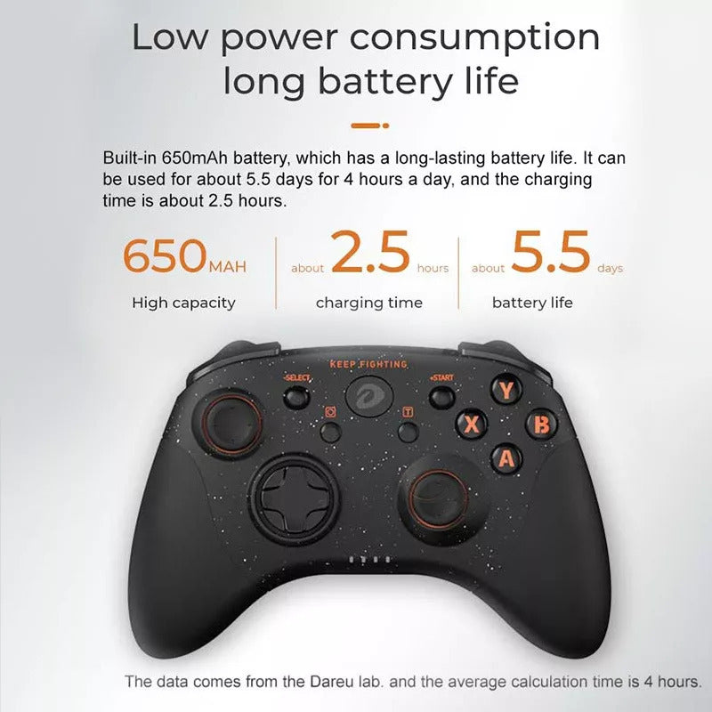 Gamepad Inalámbrico Bluetooth Dareu H101 Teléfono Android