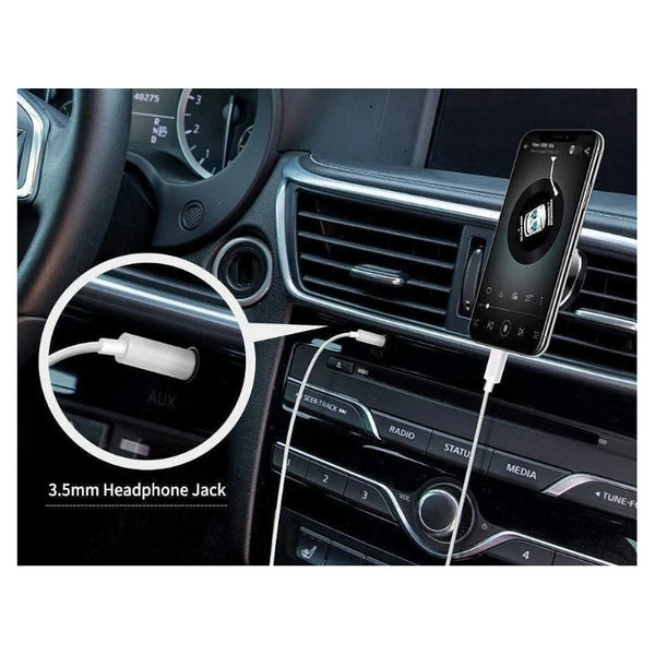 Cable Auxiliar Jack A Ios Blanco