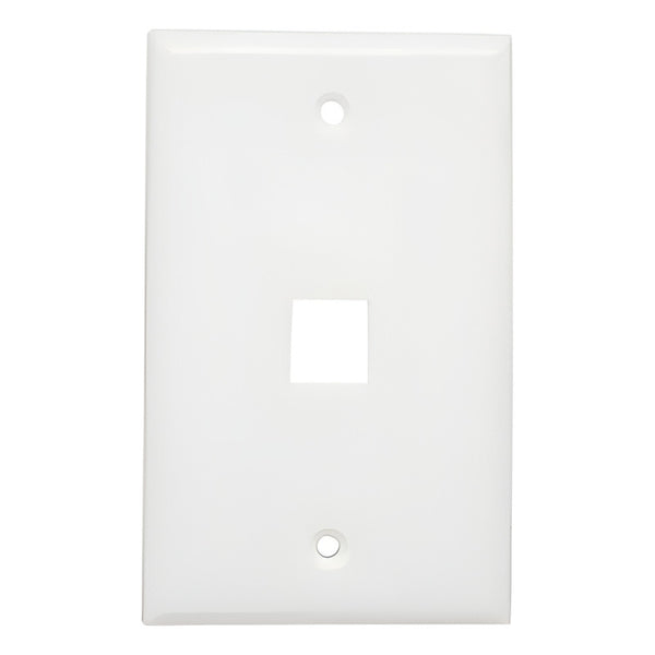 Placa Para Módulo De Red / Faceplate Simple 1 Modulo Ulink