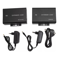 Hd Kvm Usb Extender 150m Multimedia Interface Rj45 1080p