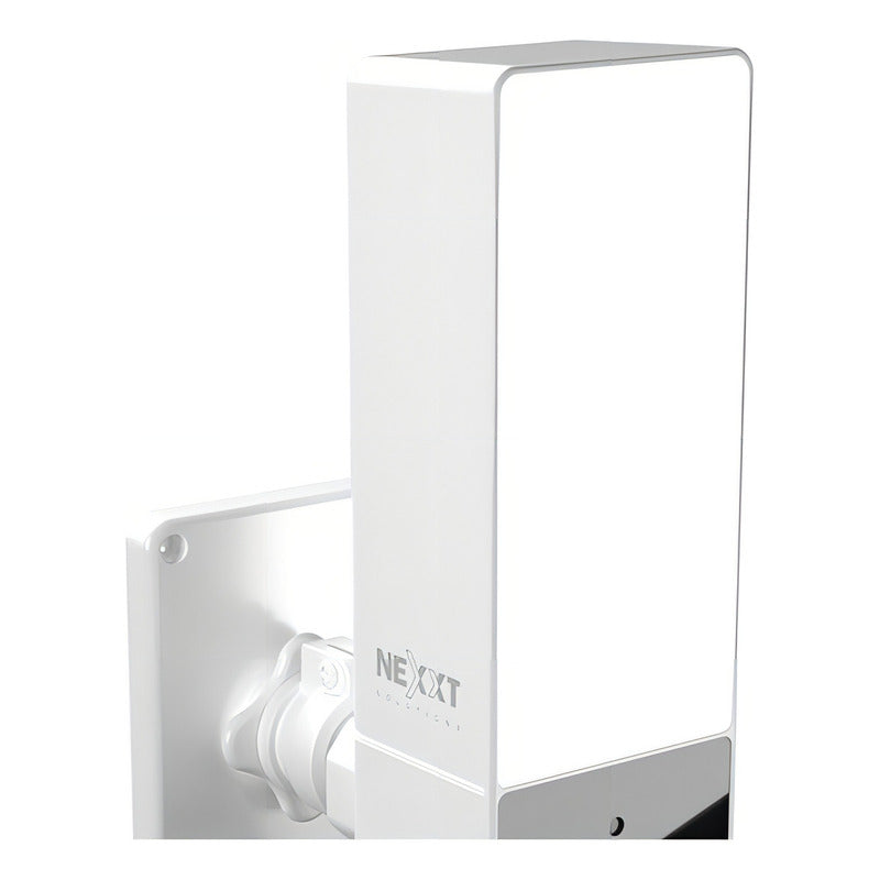 Cámara Vigilancia Wifi Nexxt Exterior 2k Nhc-f410 Luz Sirena Color Blanco