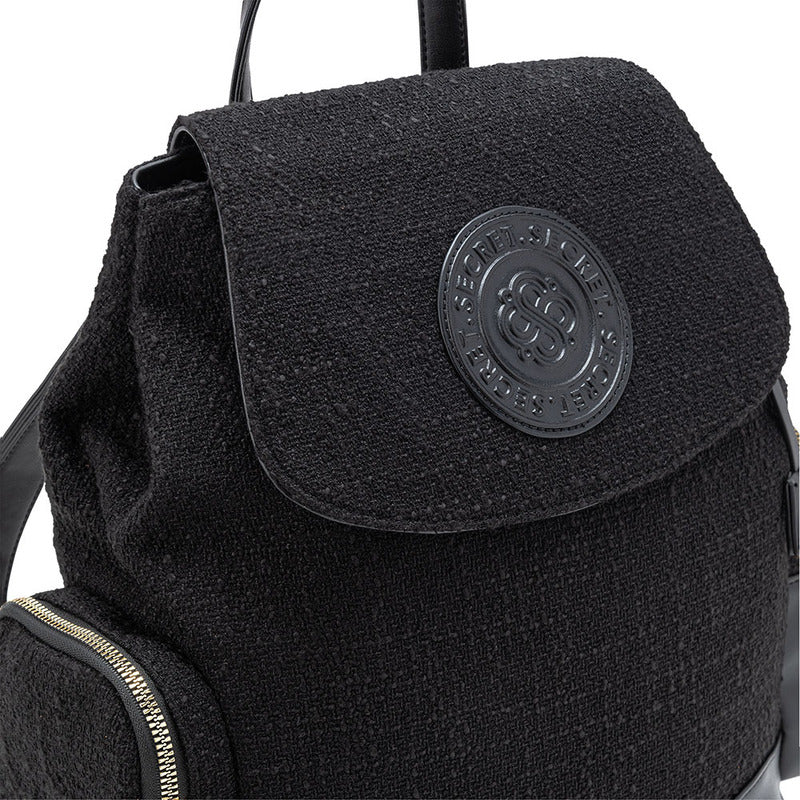 Mochila Secret Lyon Fw24 Negro L