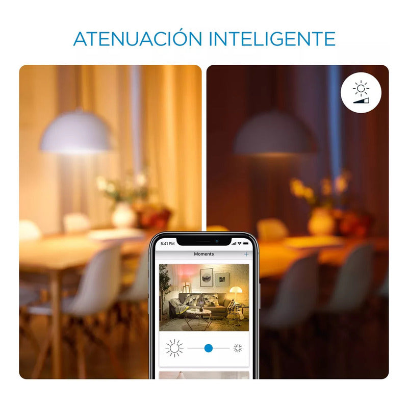 Dicroicos Led Wiz Cálido/frío Gu10 Wi-fi Google O Alexa X2 Blanco Cálido A Frío