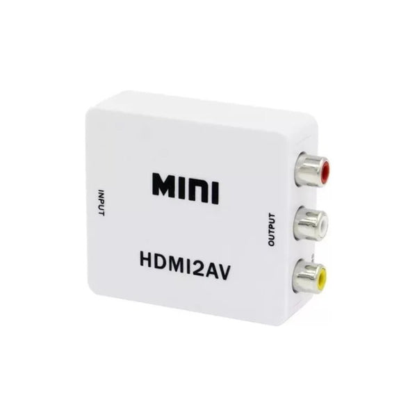 Adaptador Conversor Hdmi A Av Rca Video Analogico