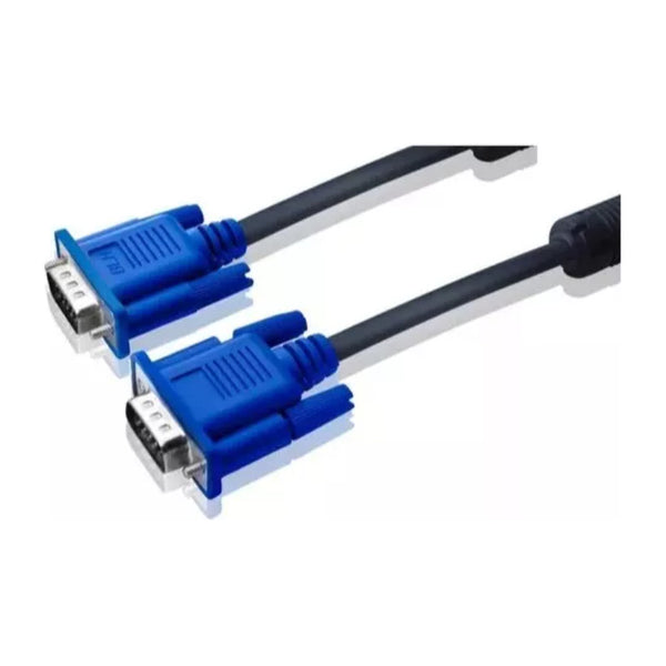 Cable Vga M - M Proyector Monitor Nucleos De Ferrita 5mts