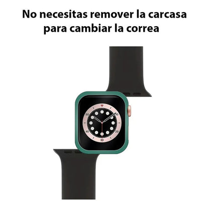 Protector Carcasa Slim + Glass Para Apple Watch 45mm