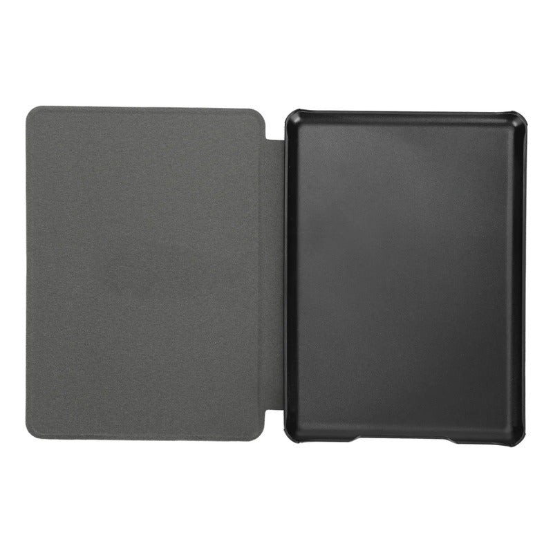 Funda Con Tapa Para Kindle 6  Básico 10a/11a Gen Resistente Gris Oscuro