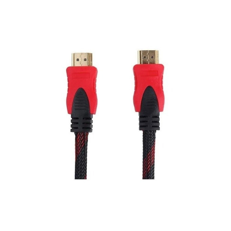 Cable Hdmi 10mt Mallado Full Hd Con Filtro - Tecnomati