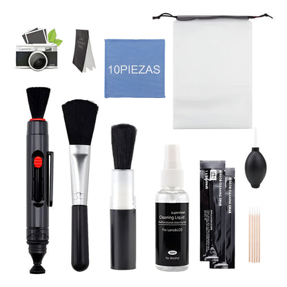 Set De 10 Kit Limpieza Cámara Sensor Y Lentes Limpiador Set