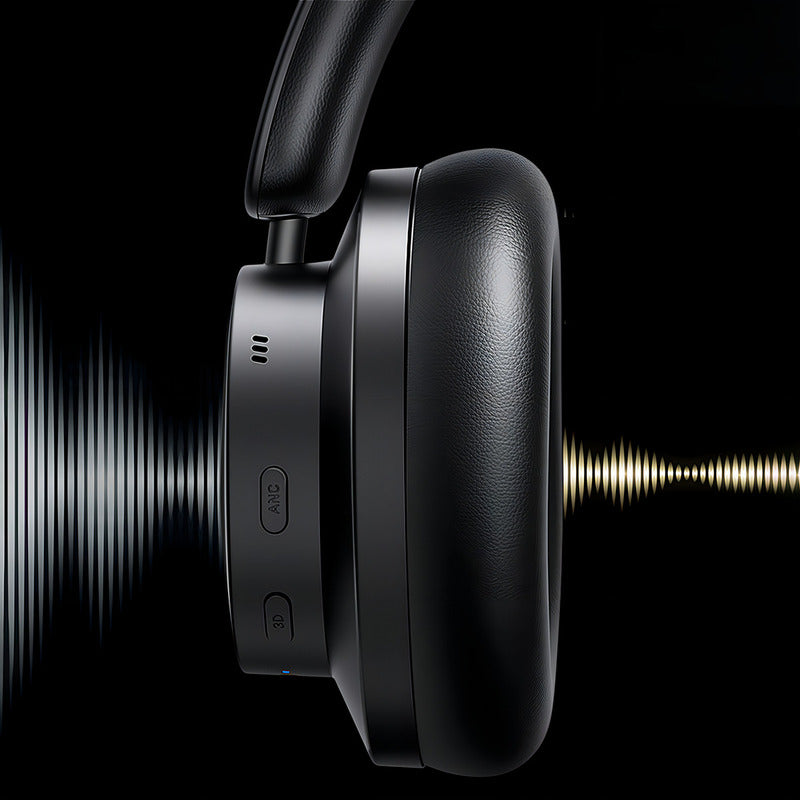 Auriculares Ugreen Bluetooth Con Cancelación De Ruido Tune Max, 3 Colores: Negro, Color Claro, Azul