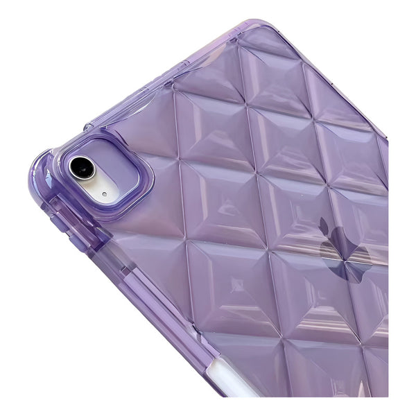 Fundade Goma Suave De Silicona Para iPad Air 5/4 Gen 10.9 Morado