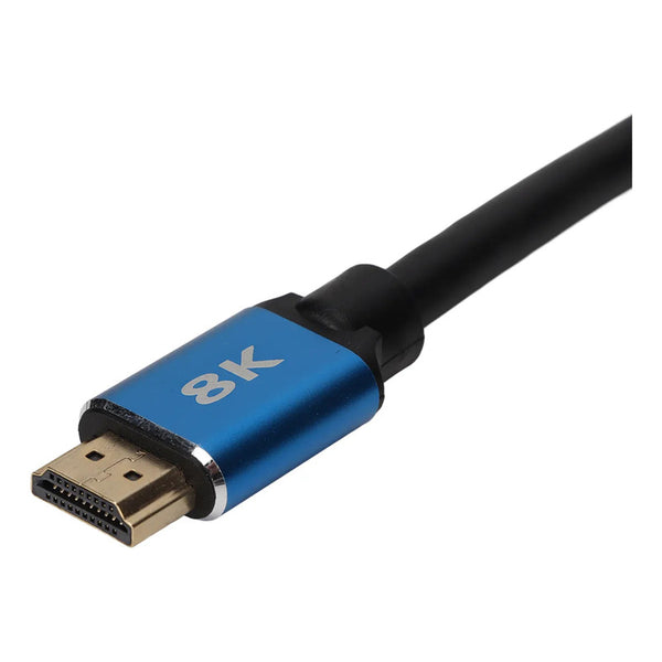 Cable Hdmi Multimedia Hd Chapado En Oro 4k 120hz 8k 2 Metros