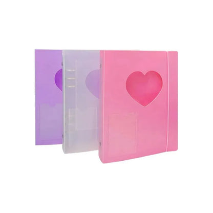 Álbum De Fotos Binder Genérico - Organiza Tus Recuerdos Morado Liso
