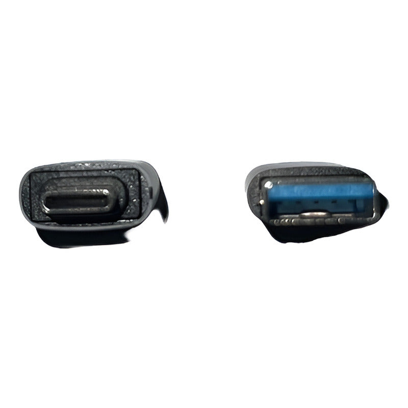 Adaptador Usb Otg A Usb-c + Usb-c A Usb3 Negro
