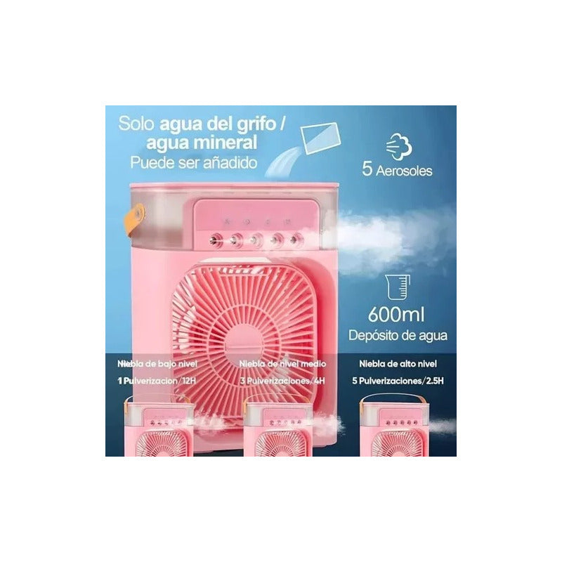 Ventilador Portátil Hunifiicador De Aire Frio  Portátil Usb